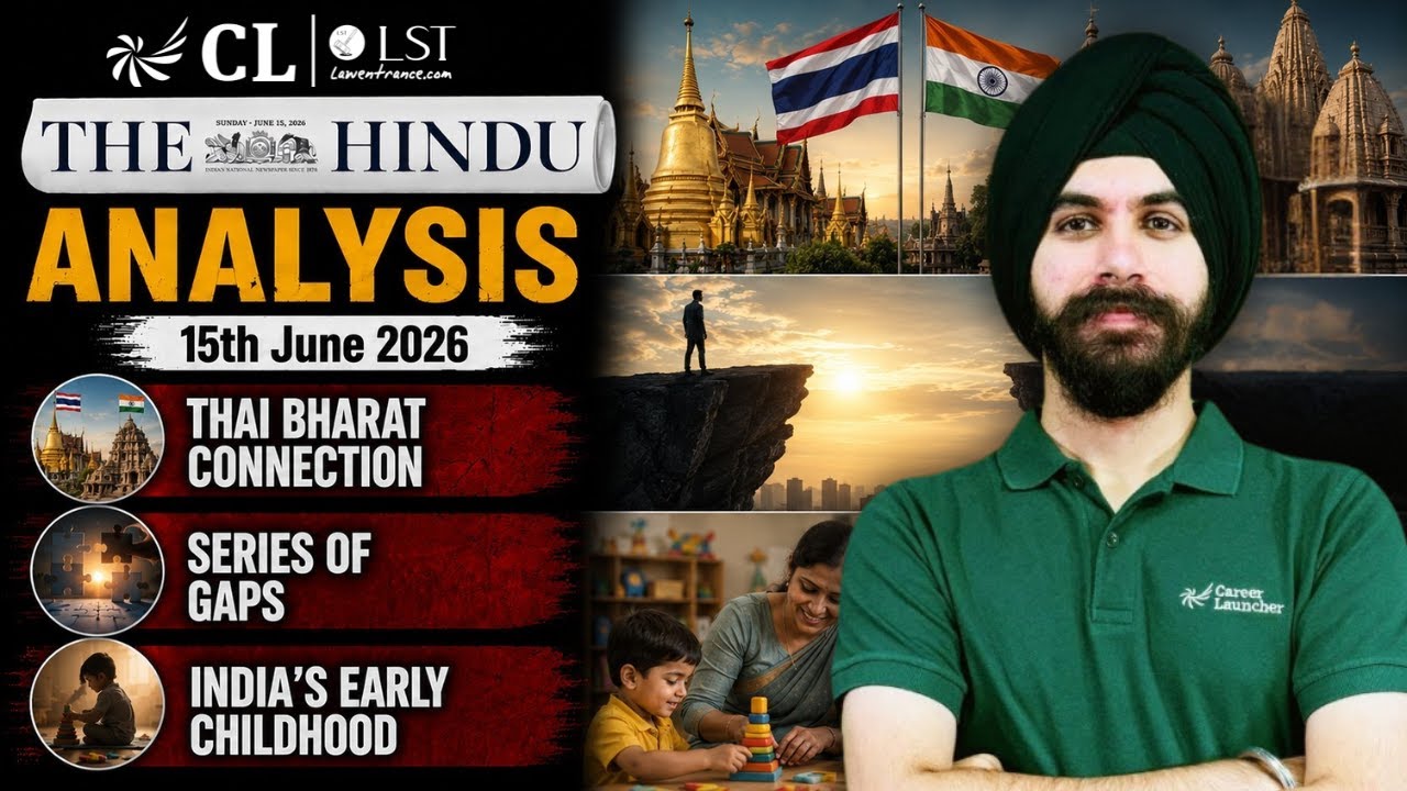 The Hindu Analysis for CLAT 2027 | 15th June 2026 | Current Affairs for CLAT Exam