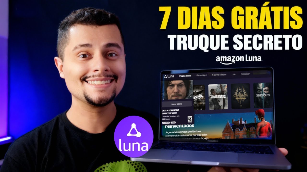 Amazon Luna PRIME chegou ao Brasil! Como liberar e resgatar os 7 dias gr&aacute;tis com um truque simples