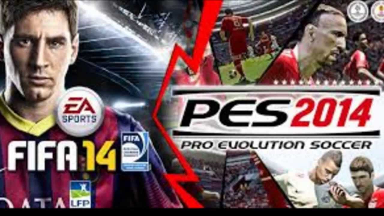 مقارنة بين FIFA14 و  PES14