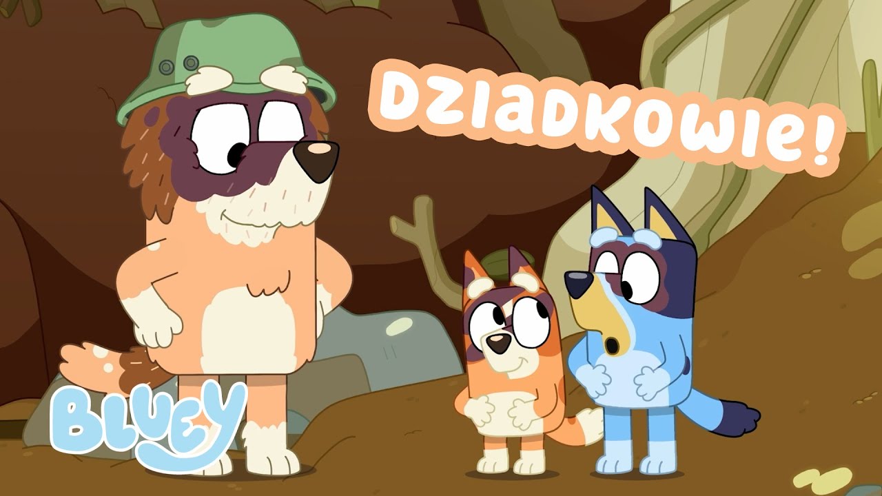 Poznajcie dziadków Bluey! 😊🧡 | Blue - Oficjalny Polski Kanał