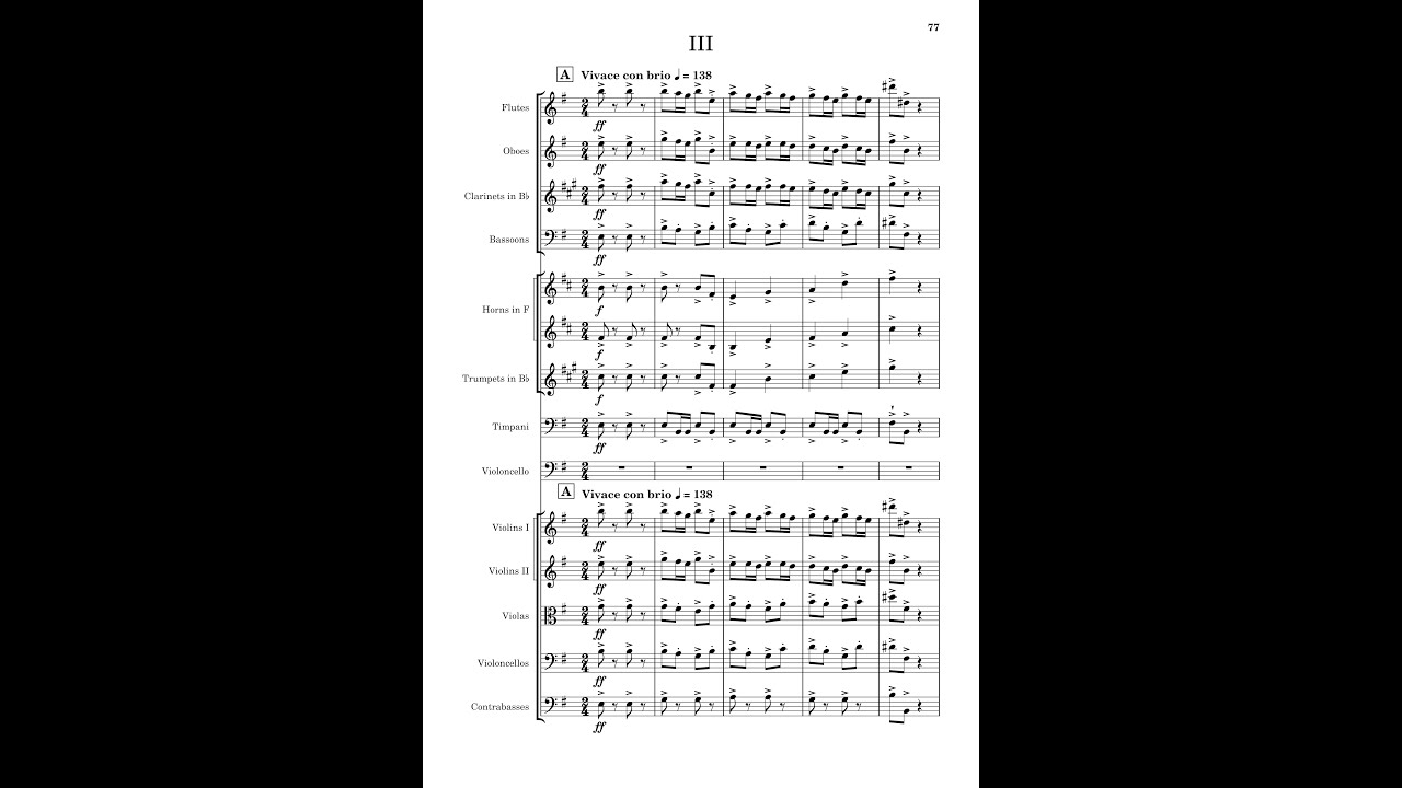 Cello Concerto in E Minor - Movement III