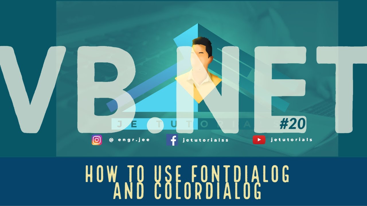 VB.Net Tutorial #20 - How to Use FontDialog and ColorDialog