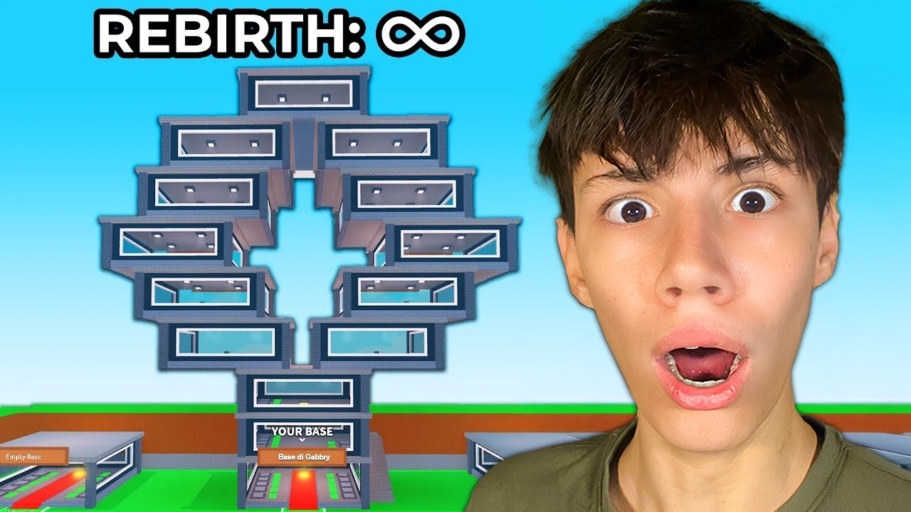HO SBLOCCATO i REBIRTH INFINITI su ROBLOX STEAL A BRAINROT! 🤫(PROIBITI)