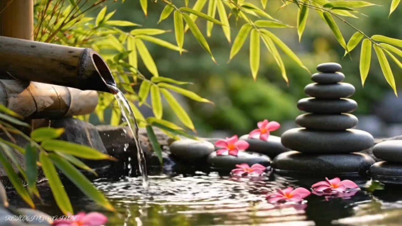 Stress Relief Water Sounds 🌿