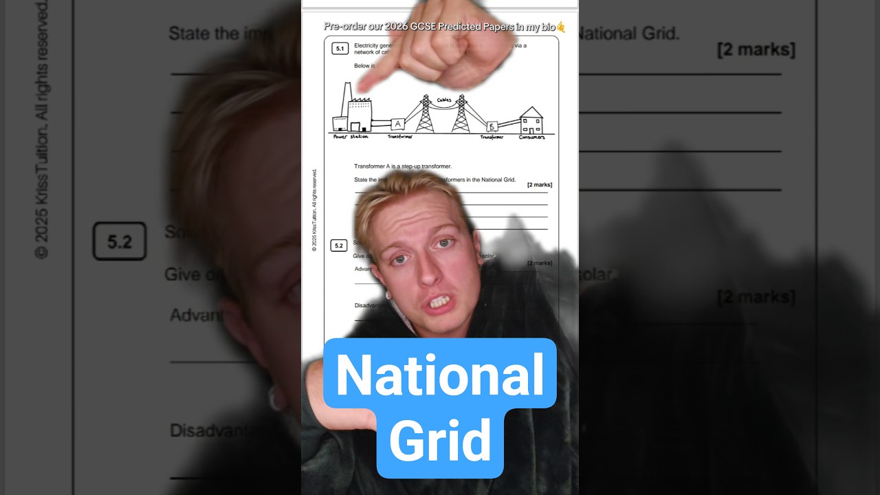 GCSE Physics - The National Grid - Ep.11 #physicsrevision #predictedpapers #2026predictions