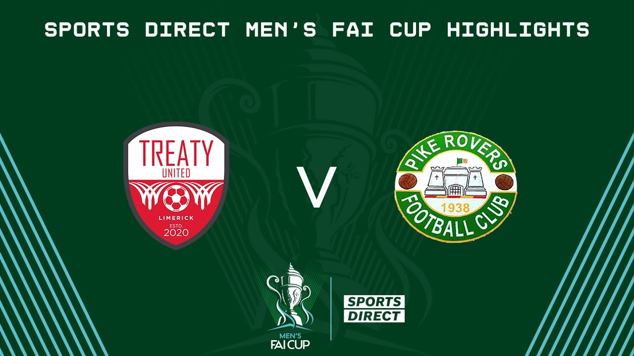 Sports Direct Men's FAI Cup Third Round | Treaty United 7-0 Pike Rovers | Highlights