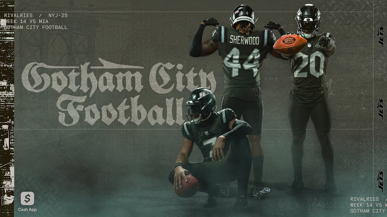 Jets Reveal New 2025 Nike Rivalries Uniform