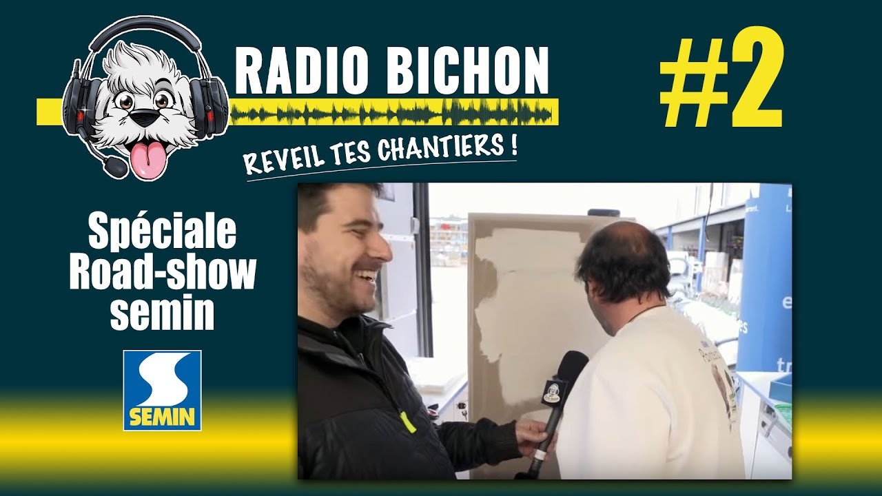 Nouveaux enduits Semin - Info btp - RADIO BICHON