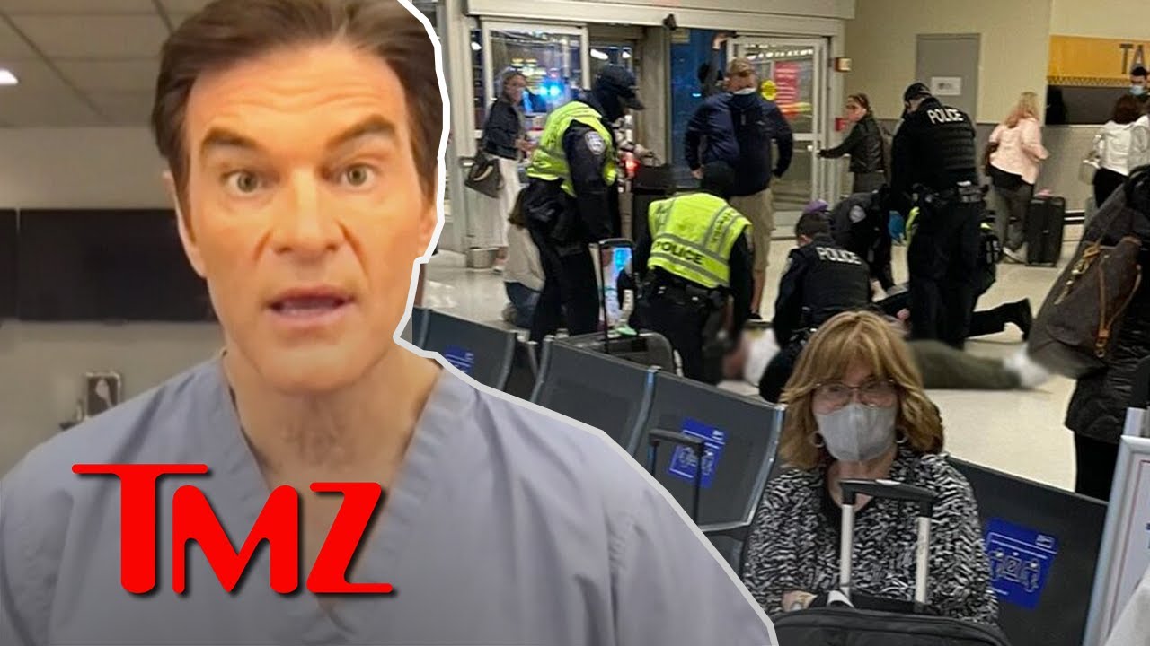 Dr. Oz Saves Man's Life at Newark Airport After He Collapsed | TMZ
