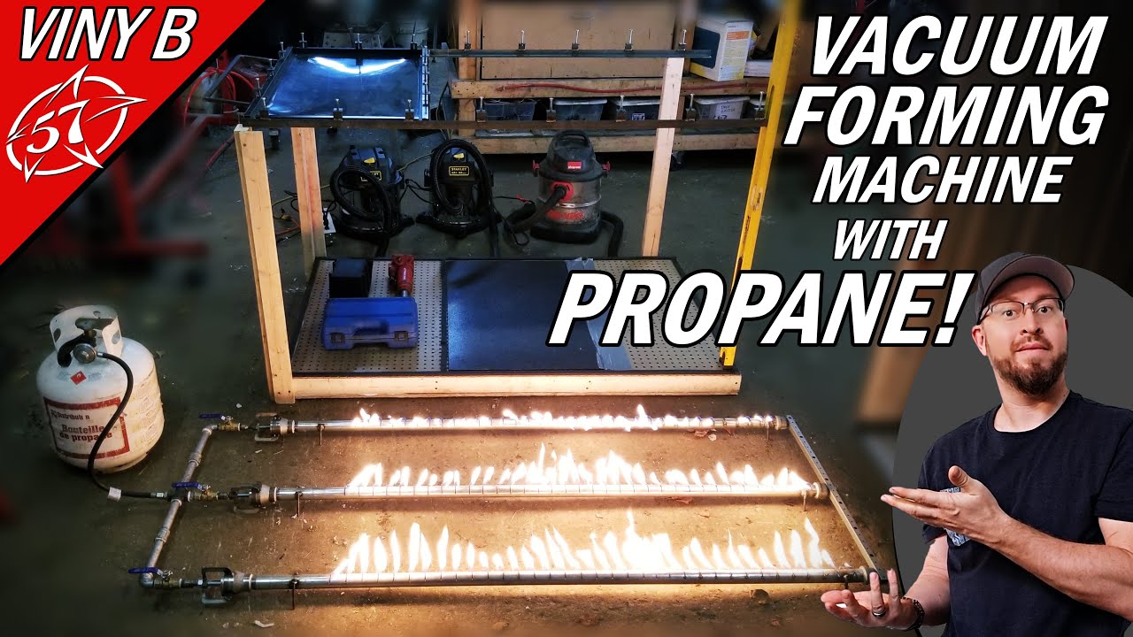 BIG DIY Vacuum Forming machine! The complete build