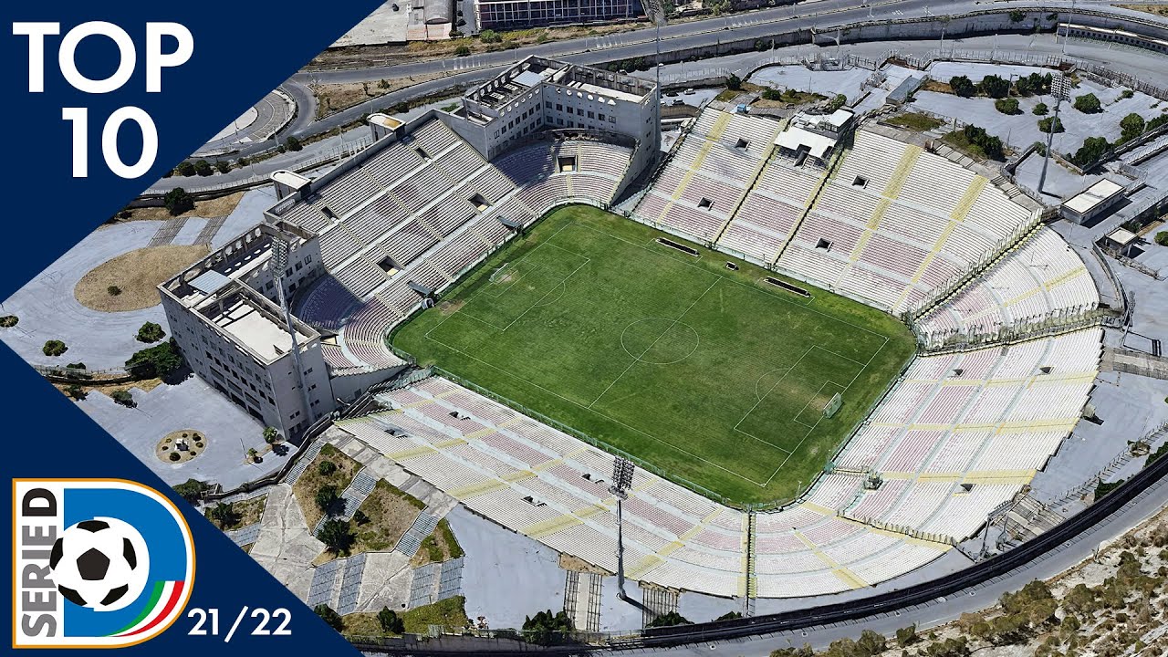 Top 10 Biggest Serie D Stadiums 21/22