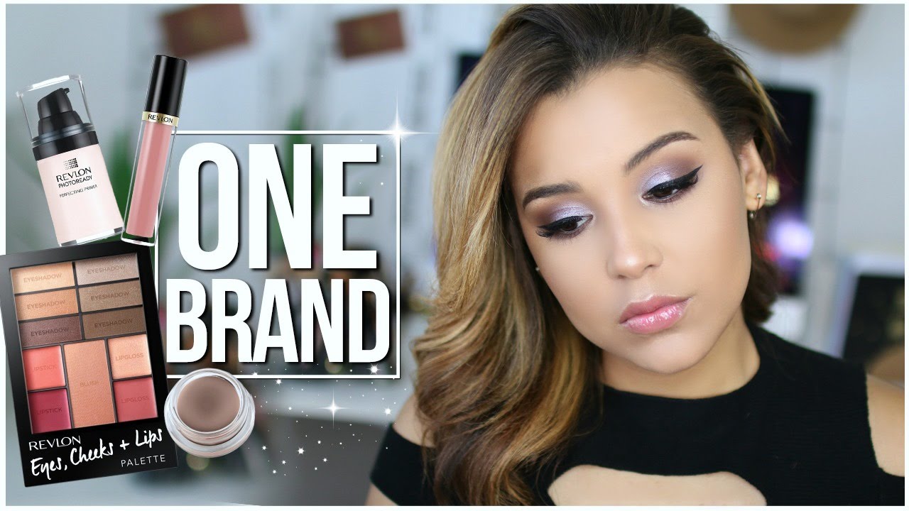 DRUGSTORE | One Brand Makeup Tutorial | REVLON