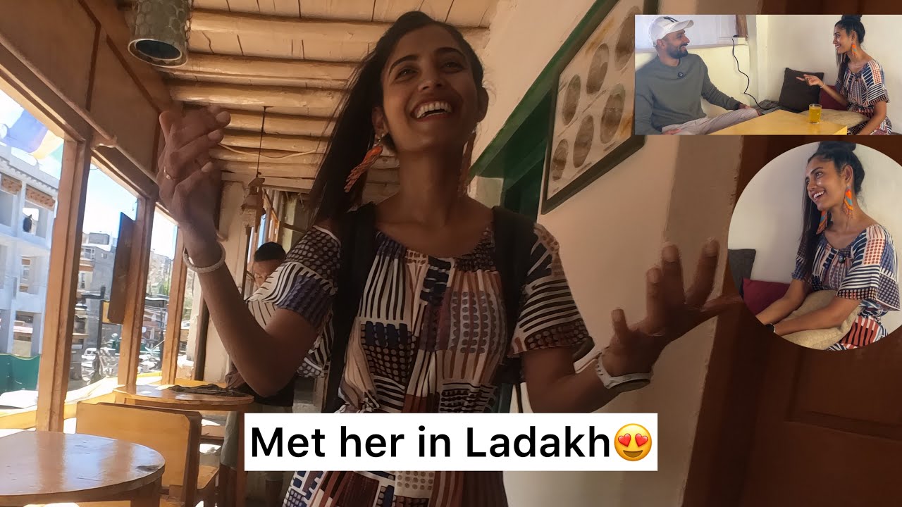 The Coolest Girl I Met in Ladakh😍