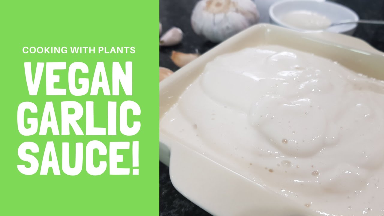 Creamy Garlic Aioli Sauce - You Won't Believe It's Vegan!