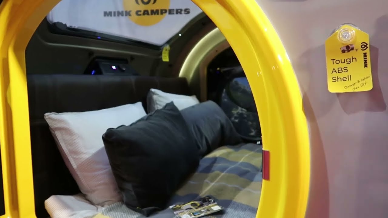Motorhome and caravan show NEC October 2022: micro caravans, pods & teardrops
