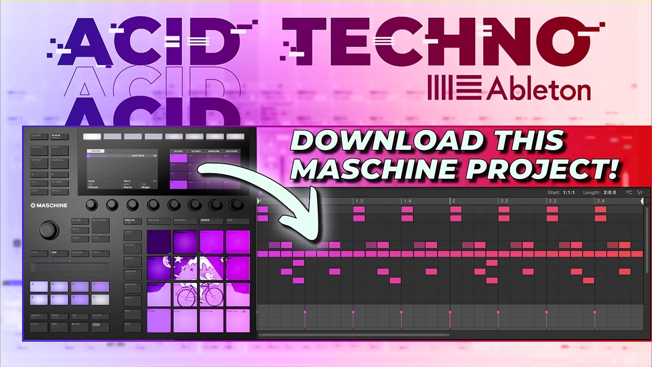 CREATE Acid Techno Tracks Like a PRO with This FREE Template!