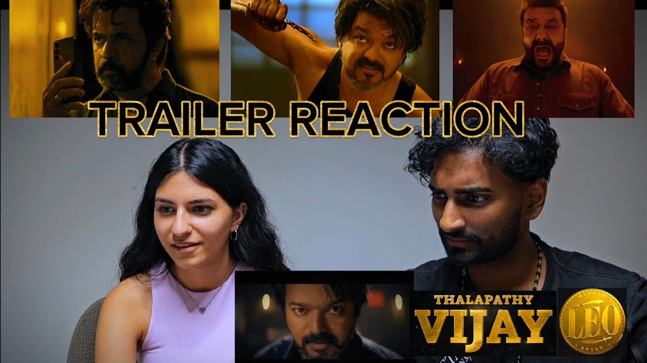 LEO - Official Trailer FOREIGN REACTION | Thalapathy Vijay | Lokesh Kanagaraj | Anirudh Ravichandar