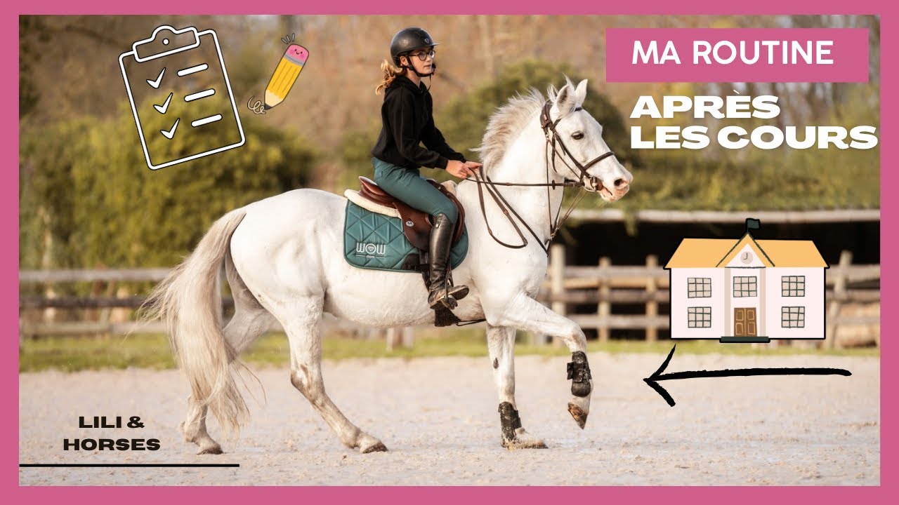 [ ROUTINE ] APR&Egrave;S LES COURS, AU PONEY 🐴
