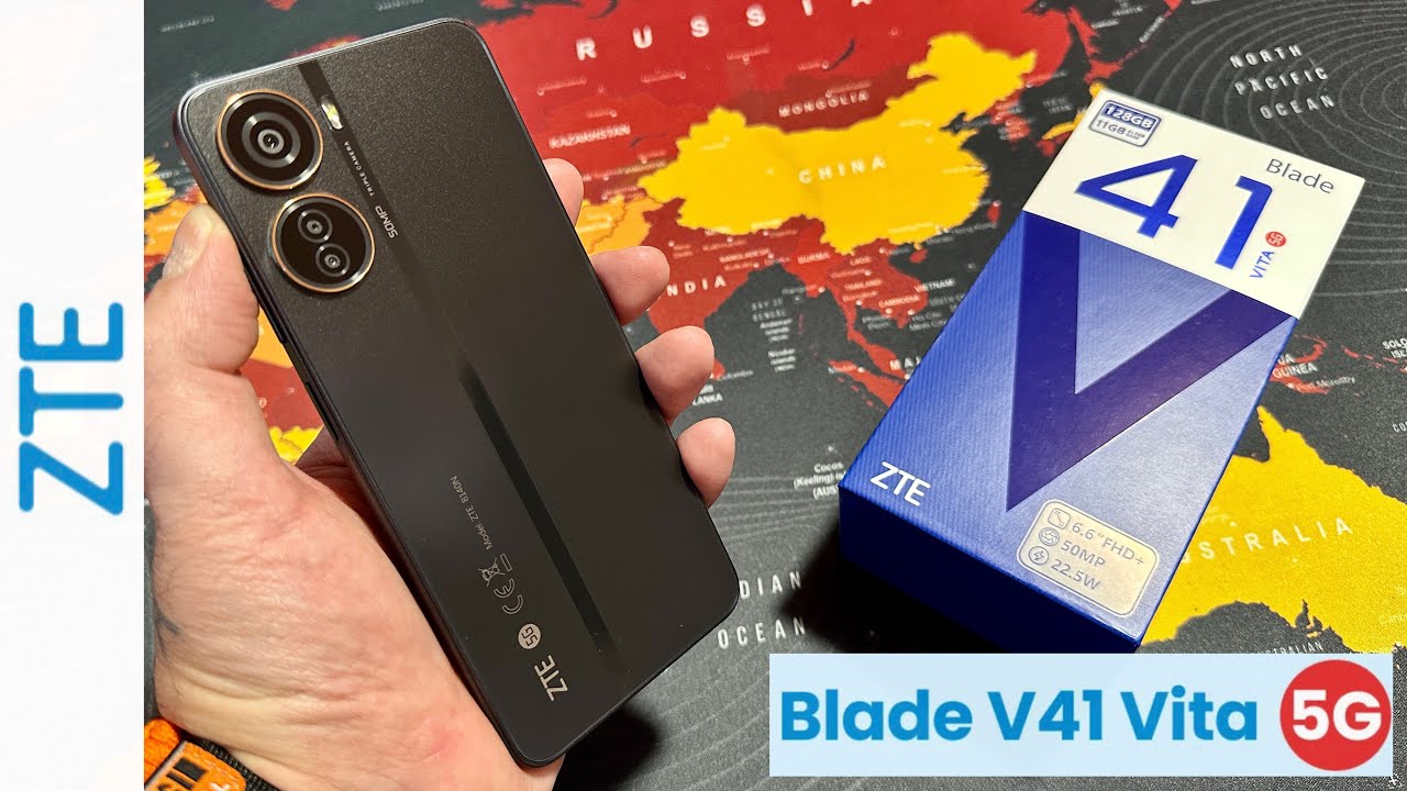 ZTE Blade V41 Vita 5G - Unboxing and Hands-On
