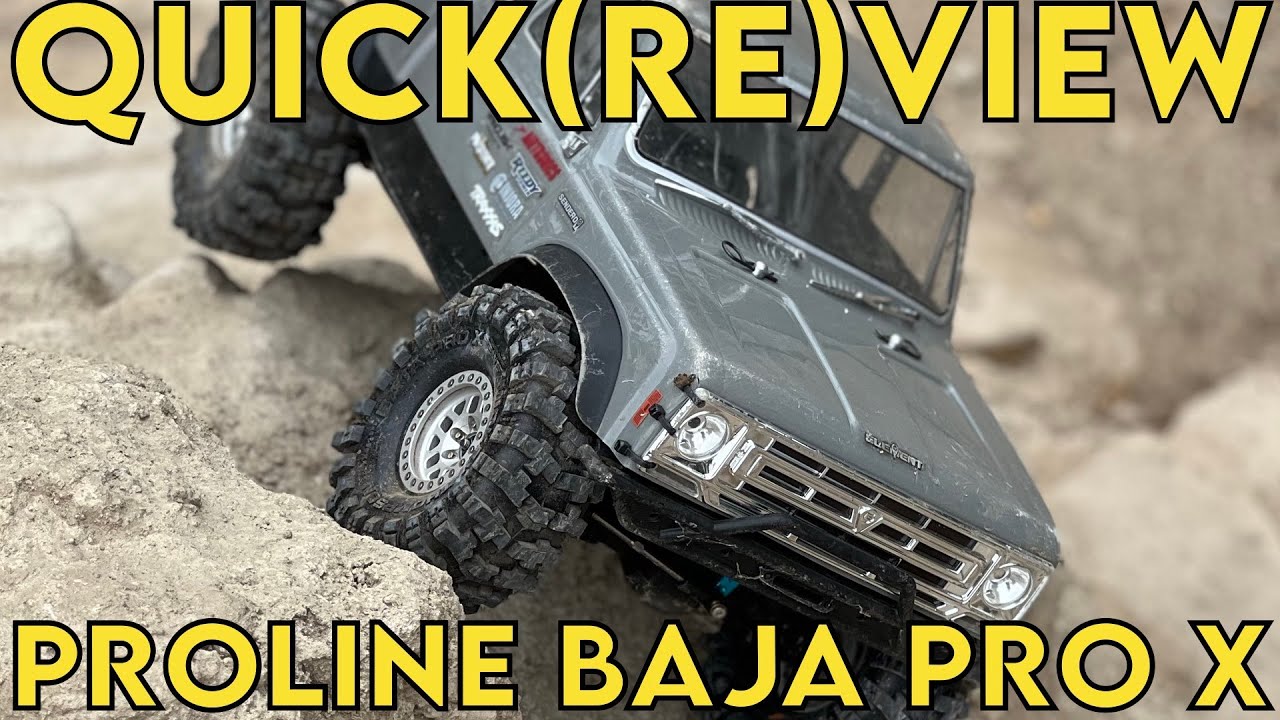 Crawler Canyon Quick(re)view: Pro-Line Baja Pro X 1.9