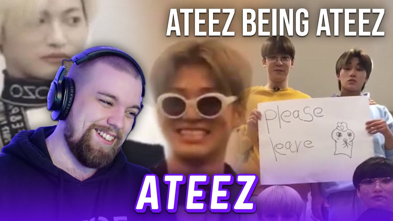 REACTION to ATEEZ (에이티즈) 'Funniest Things ATEEZ Have Ever Done'