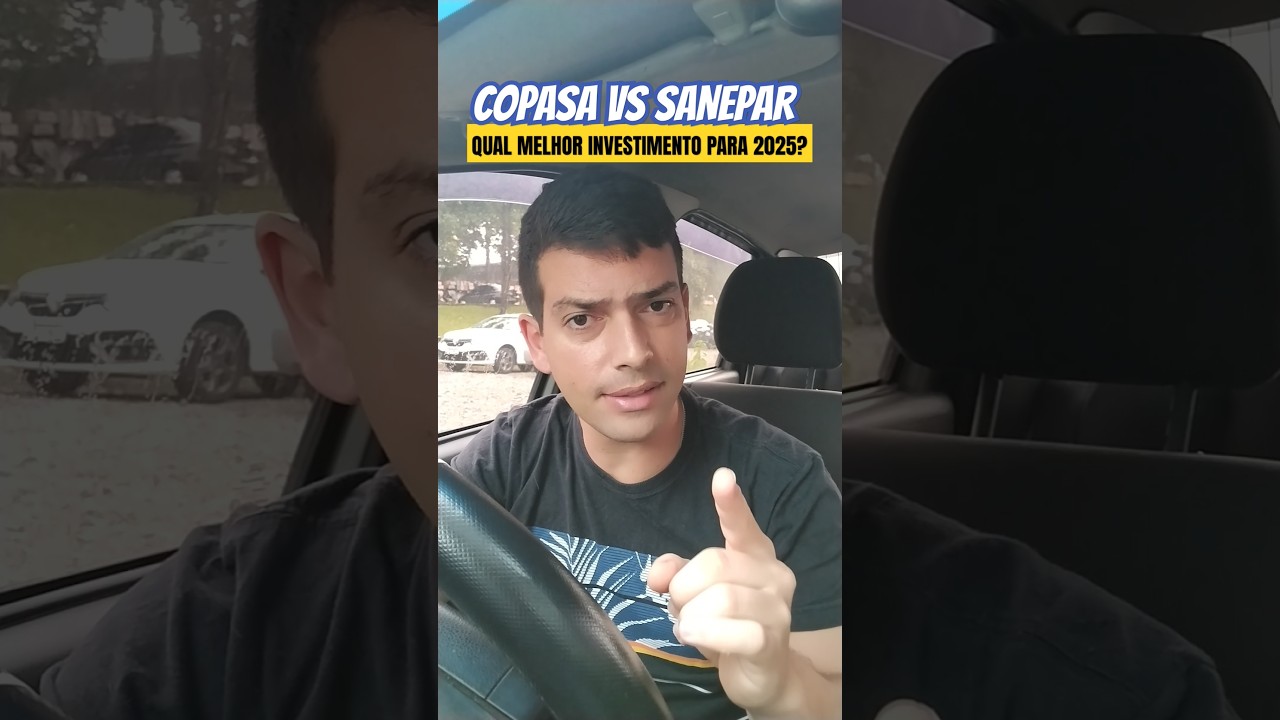 🟦 COPASA OU SANEPAR? | QUAL &Eacute; O MELHOR INVESTIMENTO PARA 2025? | #sapr4 #csmg3 #sapr11 #saneamento