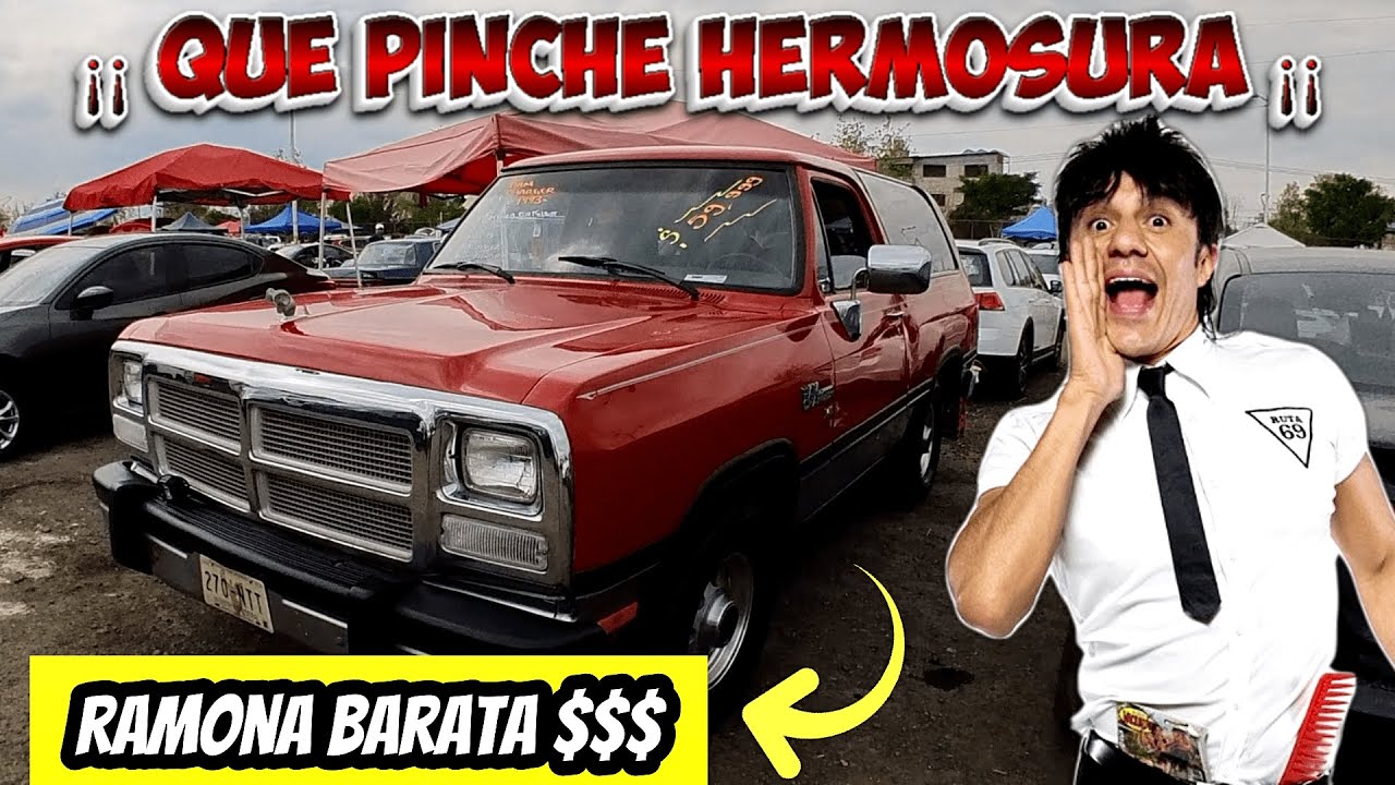 Venta de AUTOS Antiguos y Baratos ¡¡¡ en el Tianguis de Autos bordo Encontré Precios desde $23,500 😱