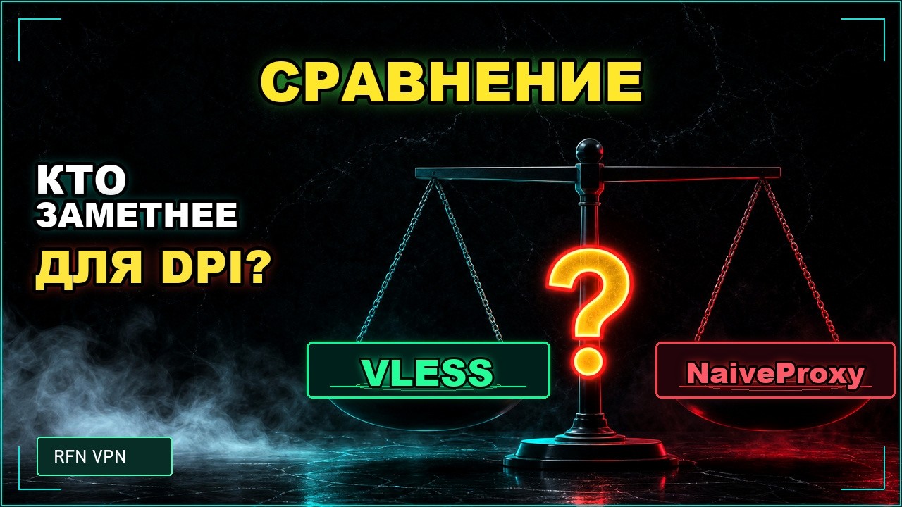 Сравнение Naive Proxy и VLESS | Новый стандарт или пустышка?