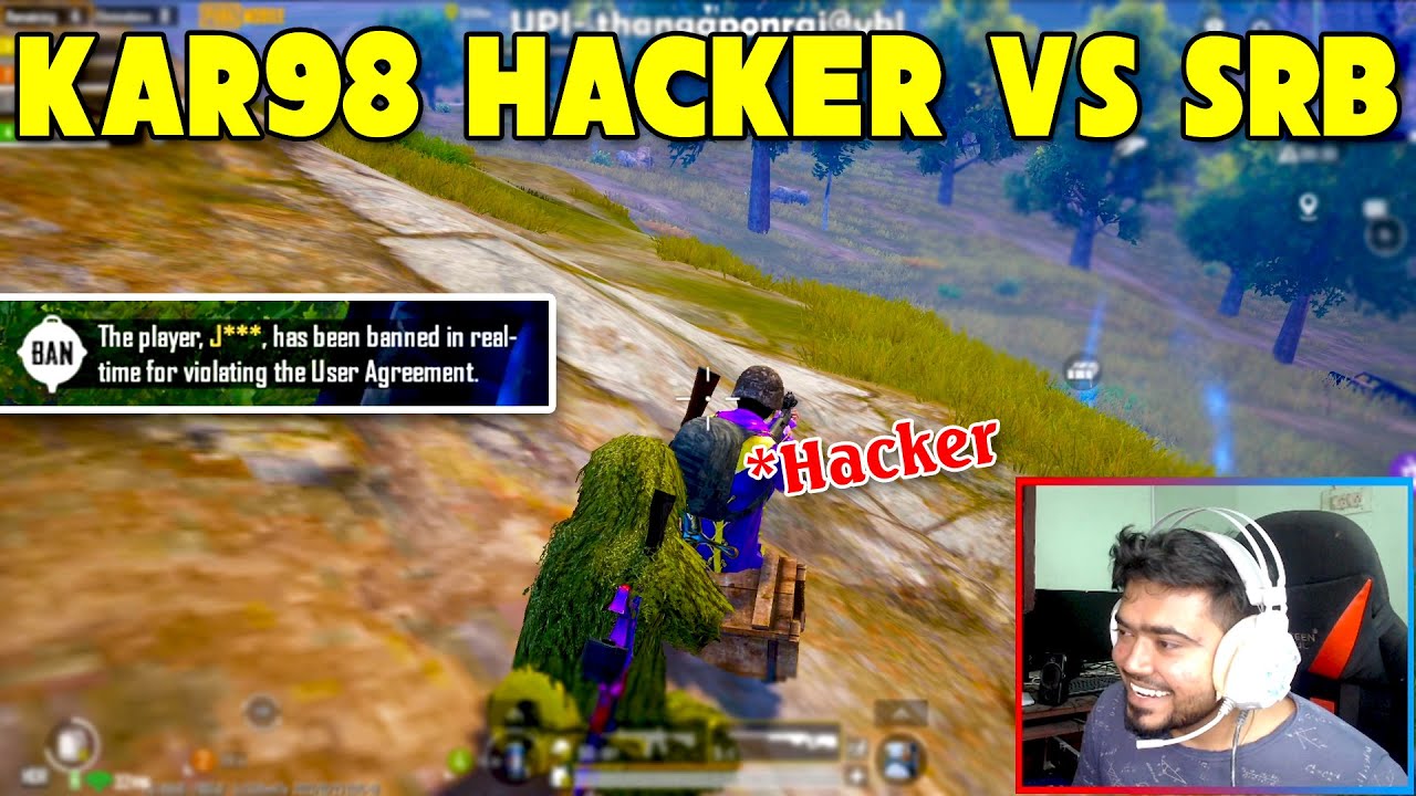 KAR 98 Sniper HACKER Banned in LIVE - HACKER vs SRB