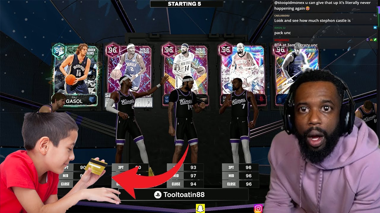 He Took His Rich Dad's Credit Card & Bought Every Card! NBA 2K26 MyTeam