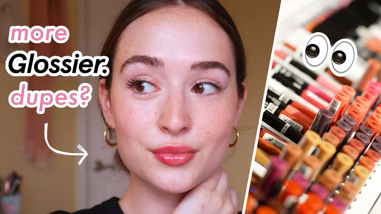 Trying More of YOUR Affordable GLOSSIER DUPES!!