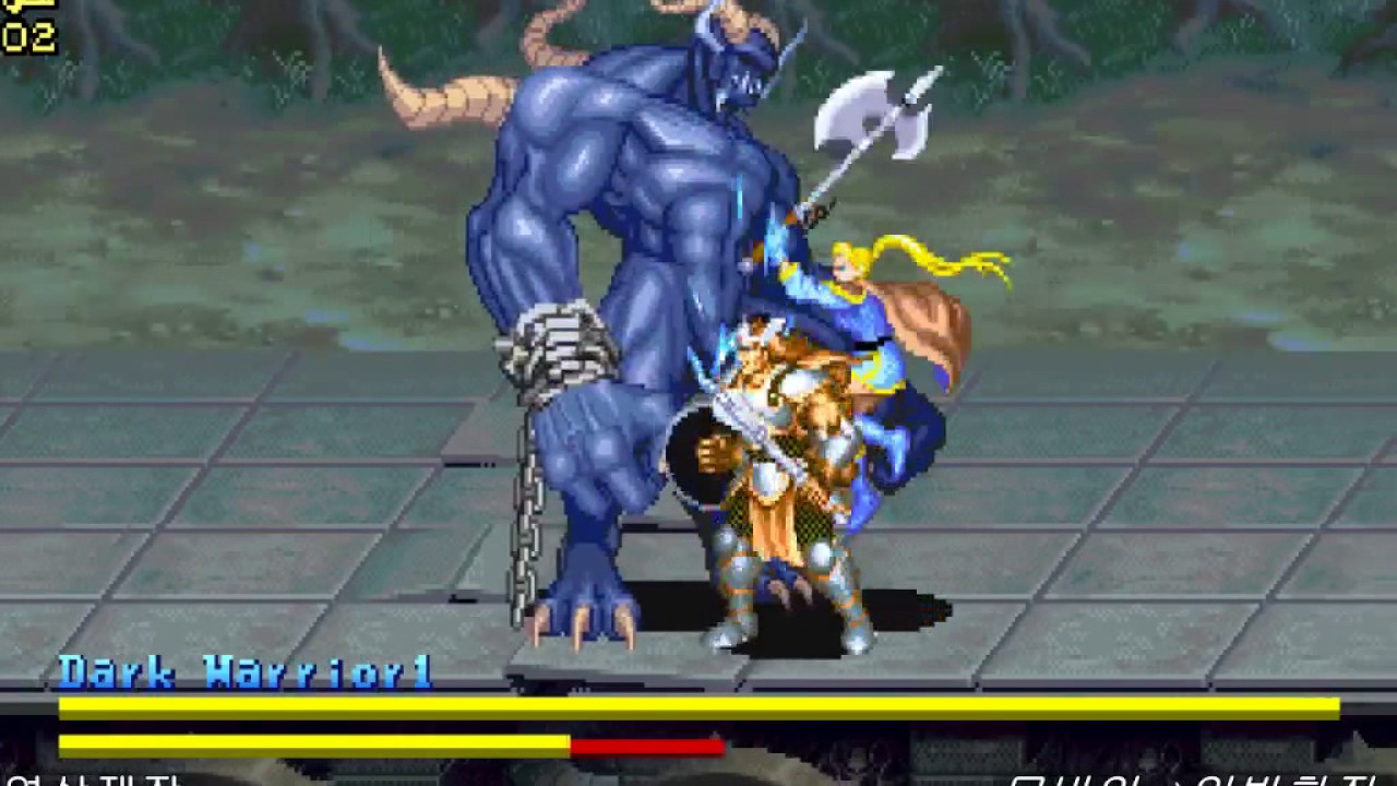Dungeons & Dragons 2 (Shadow over Mystara) Samba Fighter+Elf