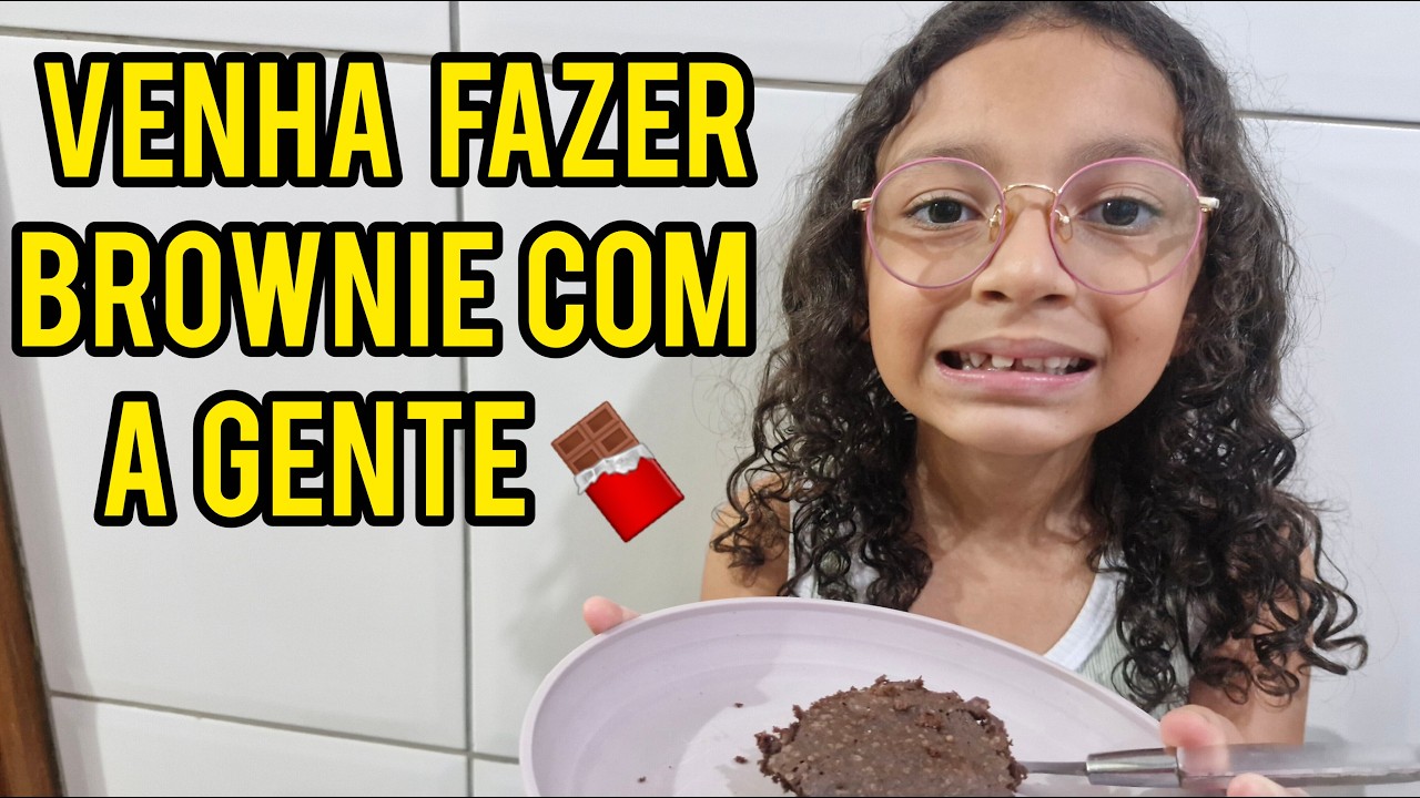Vem Fazer Brownie Com A Gente 🍫💖