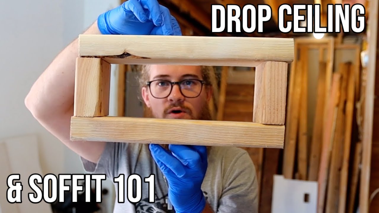 DIY Drop Ceiling or Interior Soffit | Step by Step How To