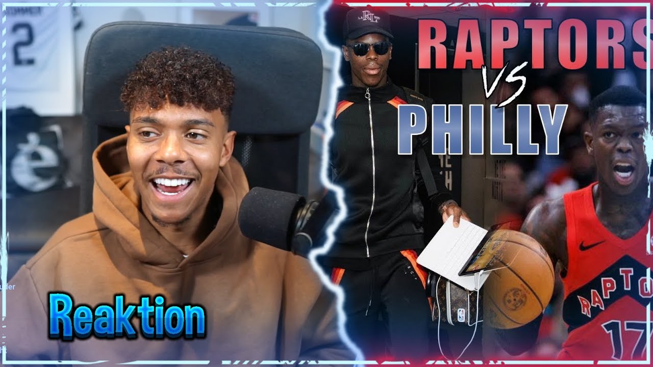 BACK TO BACK GAMEDAYS! - RAPTORS VS 76ERS🏀🔥 REAKTION AUF DENNIS SCHRÖDER🦁🤟| NiklasWilson