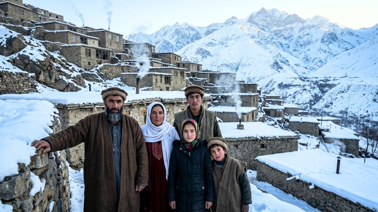 5 Months Snowed In at 3,400M &mdash; What an Afghan Mountain Family Eats, Burns, and Does to Survive