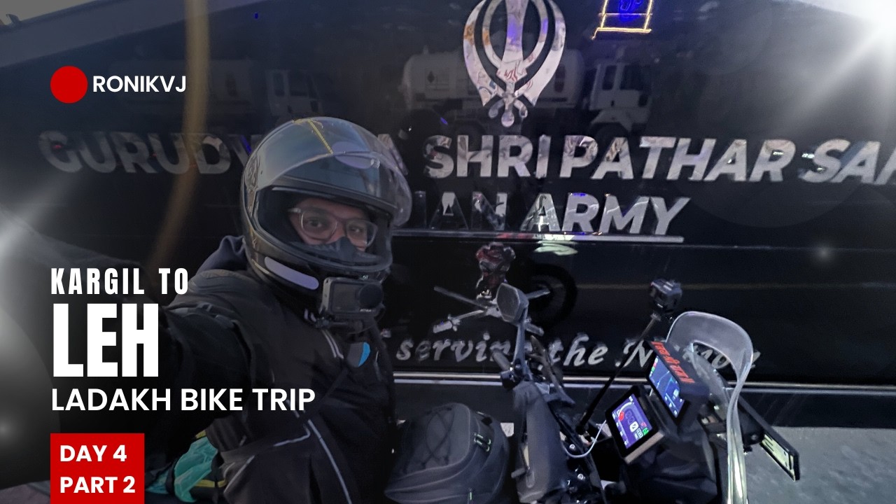 Gurudwara Shri Pathar Sahib Ji | Kargil to Leh | Magnetic Hill