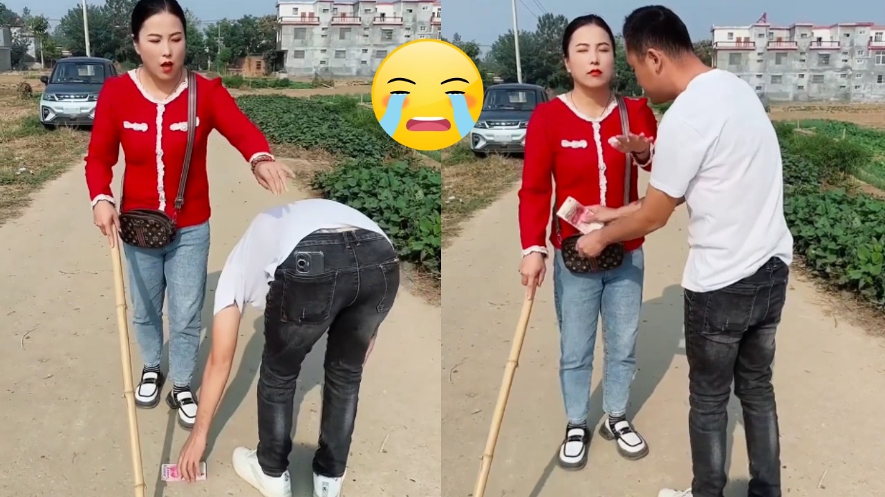 This Woman Betrayed The Kind Man's Good Intentions And Stole His Phone! #comedy #funny