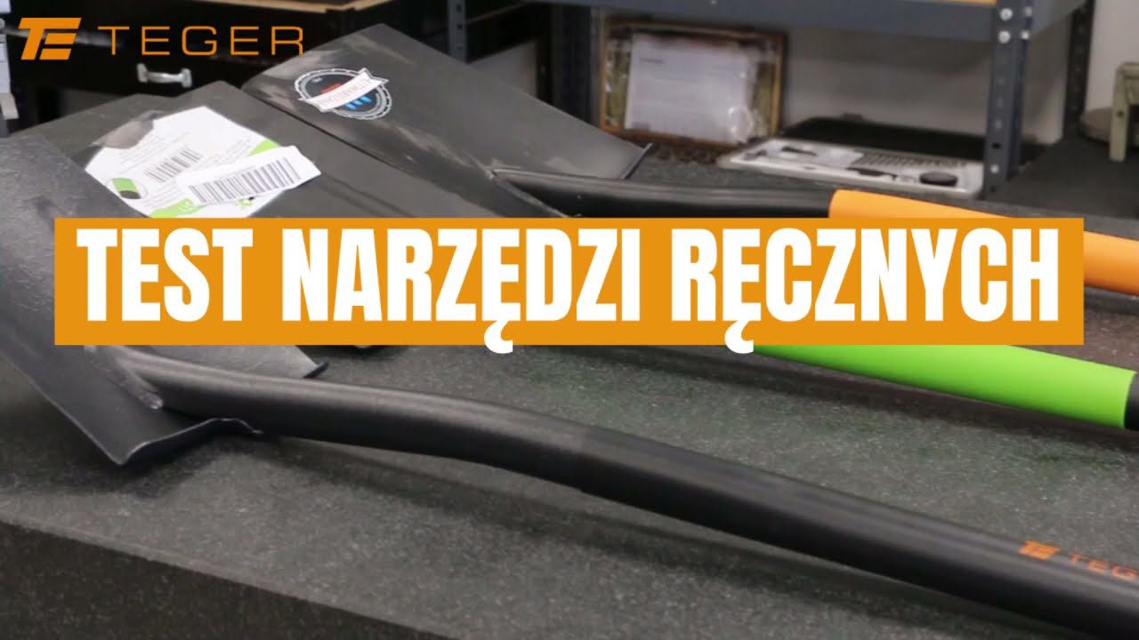 SZPADEL i WIDŁY TEGER - TEST i porównanie (widły, łopata, szpadle)