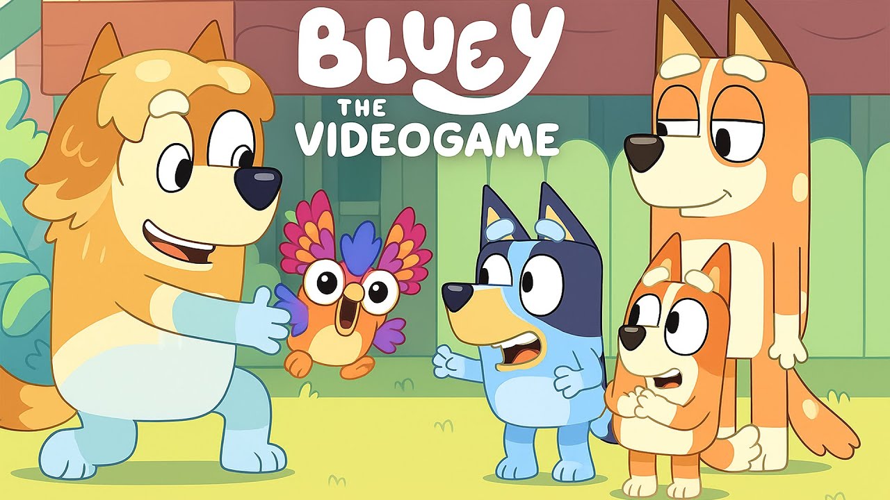 Bluey the Videogame PS4 (Full Game) - Fun Kids Video