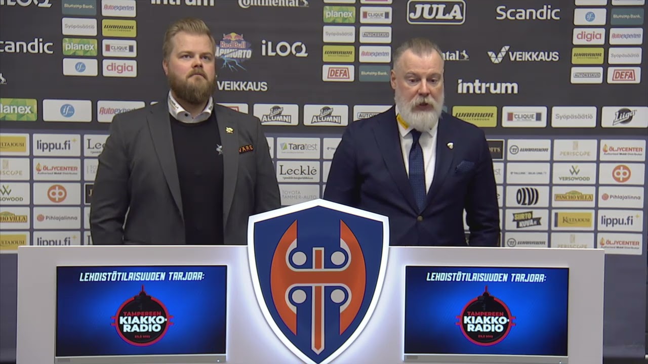 Lehdistötilaisuus: Tappara – SaiPa | 30.1.2026