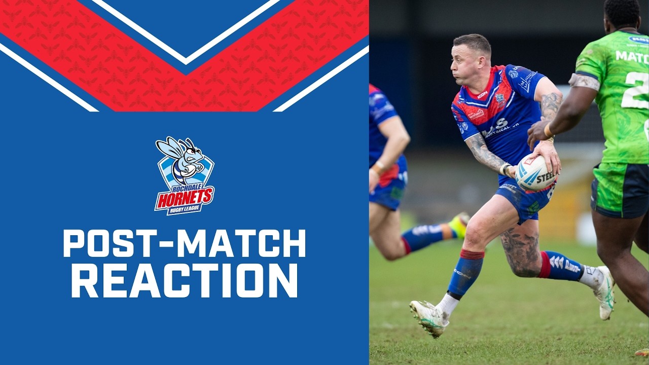 Rochdale Hornets 20-44 Sheffield Eagles | Jamie Dallimore reaction