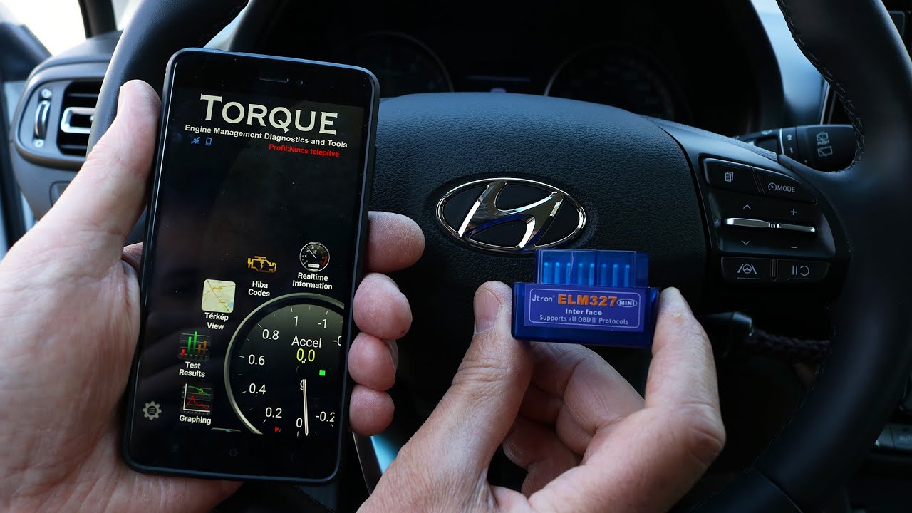 Hyundai i30 - ELM327 Bluetooth OBD2 Diagnostic Tool