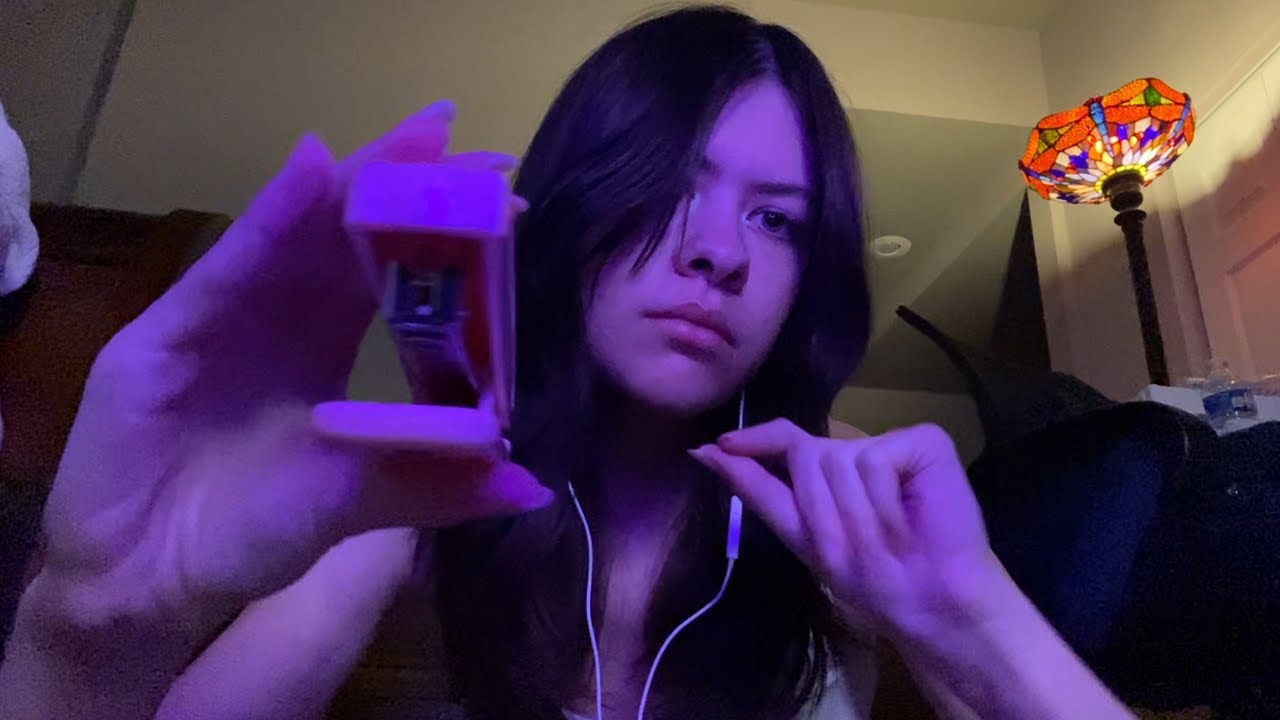 asmr || 𝜗𝜚 incoherent whispering, unpredictable, up-close visuals 𝜗𝜚