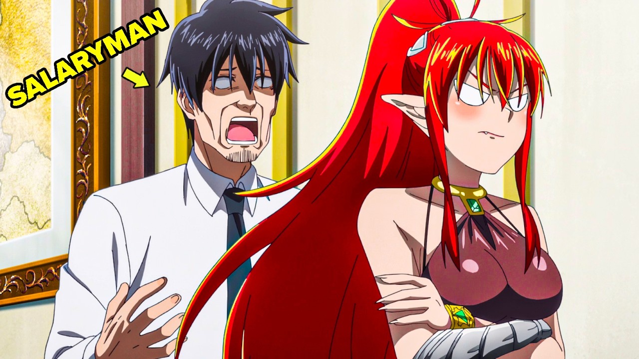 Demon lord summons a salaryman to lead his army but the other demons hate him | Anime Recap