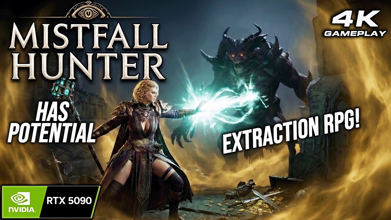 Mistfall Hunter Is an Extraction RPG&hellip; But Is It Any Good? RTX 5090 4K Gameplay