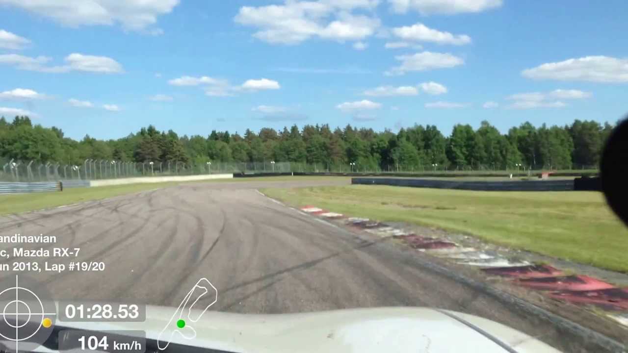 RX-7 @ Anderstorp Raceway 2013-06-06 Fastest Lap