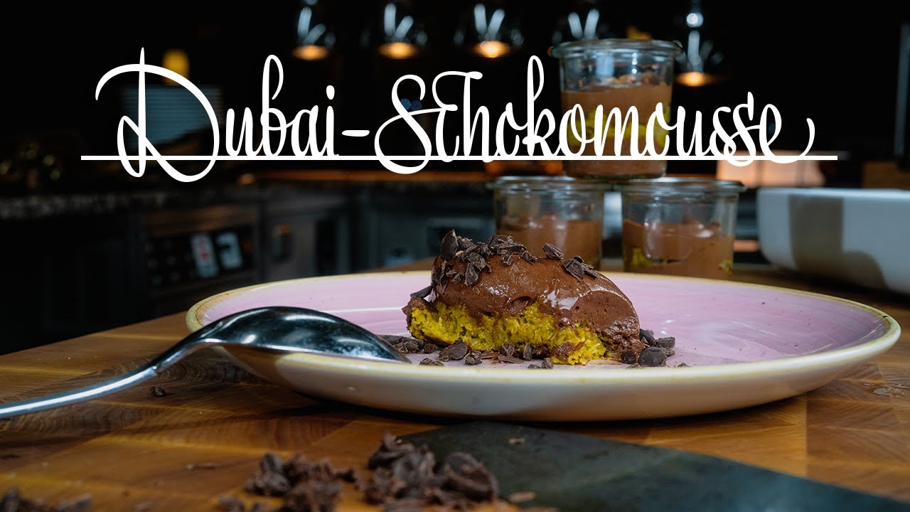 Dubai-Schokoladenmousse – Kochen im Tal