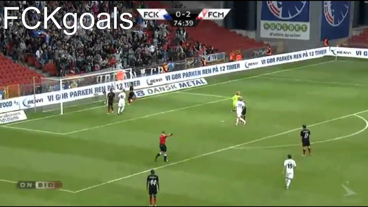Insane Comeback! F.C. København Against F.C. Midtjylland 4-2 goals highlights FCK-FCM 15/7/12
