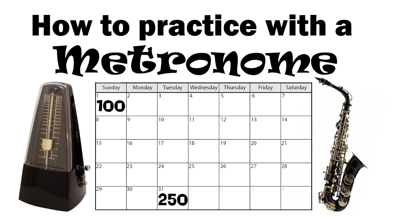 How to practice with a metronome